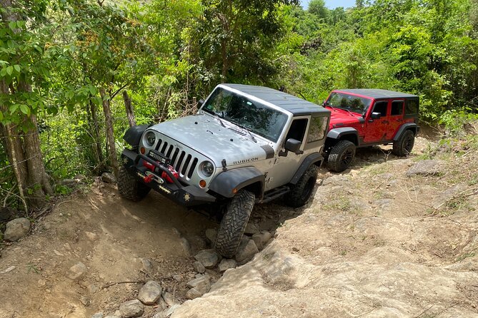 Off-Road Jeep Adventure from Carolina - Heading back through the countryside