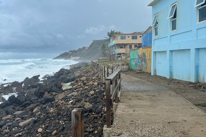 Old San Juan Bike and History Tour with Bridge Jumping - Seeing Castillo San Cristóbal from the road
