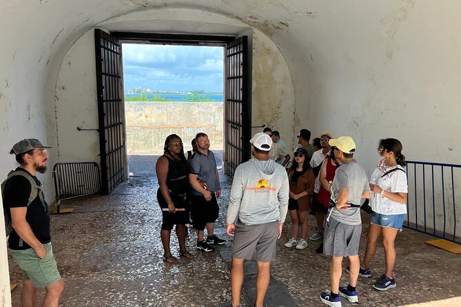 Old San Juan Historical Walk, Shopping, and Dining w/ Transport - Passing through the original city gate