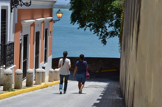 Old San Juan Immersive Walk: History and Culture - Plaza del Quinto Centenario and the view toward El Morro