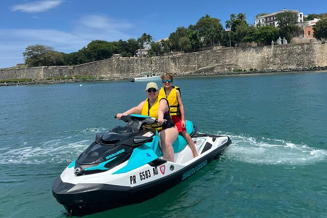 Old San Juan Jet Ski Tour Experience - Paseo de la Princesa from the bay