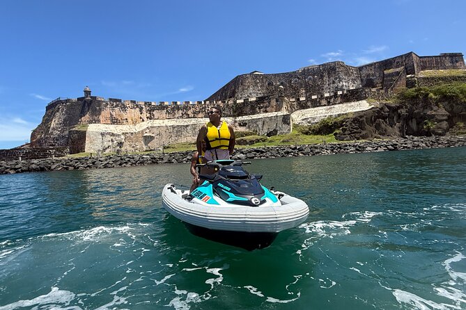 Old San Juan Jet Ski Tour Experience - Cataño, marinas, and working harbor views