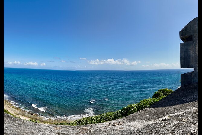 Old San Juan Walks; 2 Castles, El Morro and San Cristobal - Entering the massive El Morro citadel