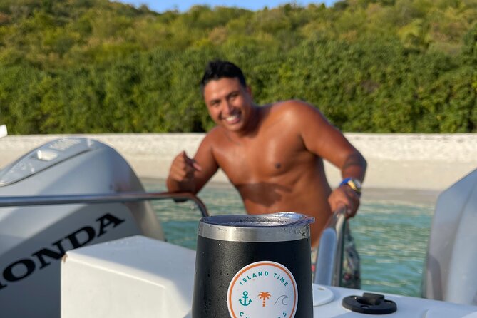 Power Catamaran All Included Island Trips - Captain Edgar, Captain Tito, and the service style