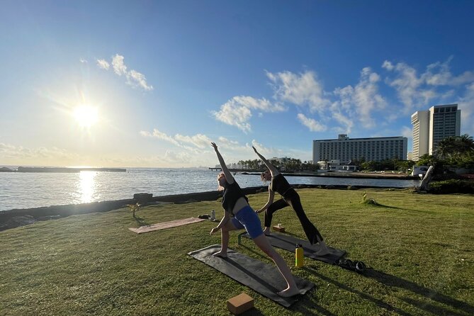 Private Group Beach Yoga Experience with Transport - The 7:00 am pickup and ride to the beach