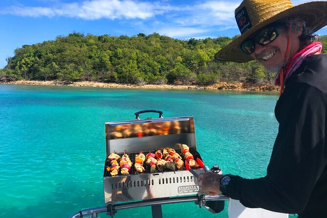 Private Janise Sailing Full Day Charter in Fajardo, Puerto Rico - White sand, swimming, and time to do very little