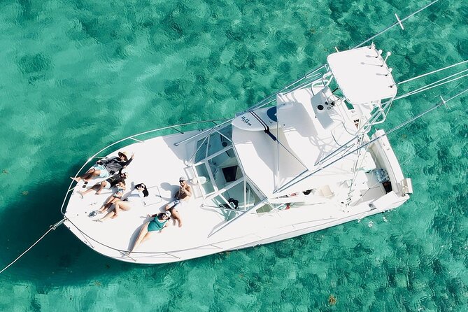Private Luxury 36' Yacht from Fajardo to Icacos or Palomino - A six-hour ride with room to set the pace