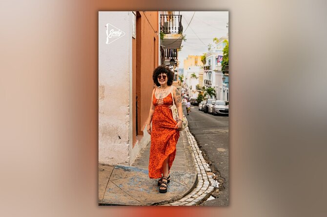 Professional Photoshoot in the Vibrant Streets of Old San Juan - Walking Along the Fortified City