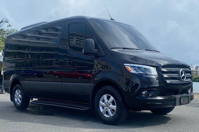 Puerto Rico Island Wide Private Transfers, 11Pax Lux Sprinter Van - Key Points At A Glance