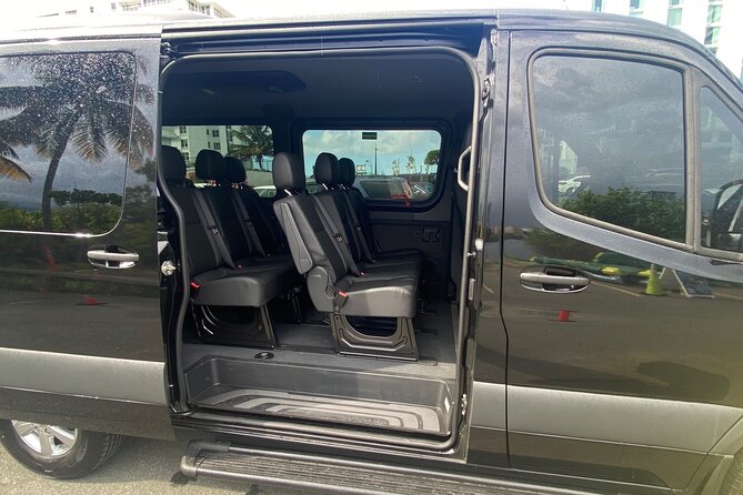 Puerto Rico Island Wide Private Transfers, 11Pax Lux Sprinter Van - Why A Private Van Helps In San Juan