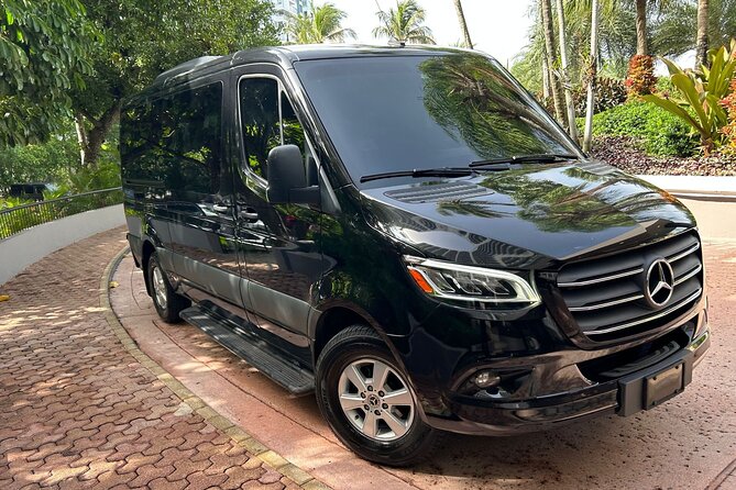 Puerto Rico Island Wide Private Transfers, 11Pax Lux Sprinter Van - Cruise Port, Ferry Terminal, Hotel, Or Airbnb Pickup