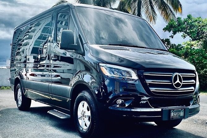 Puerto Rico Island Wide Private Transfers, 11Pax Lux Sprinter Van - The Mercedes Sprinter And Its Real Space
