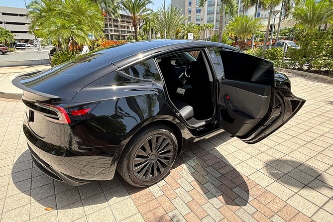 Puerto Rico Island Wide Private Transfers, Tesla 3 Luxury Sedan. - The six zones and why the choice matters