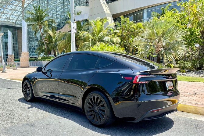 Puerto Rico Island Wide Private Transfers, Tesla 3 Luxury Sedan. - What the Tesla Model 3 adds