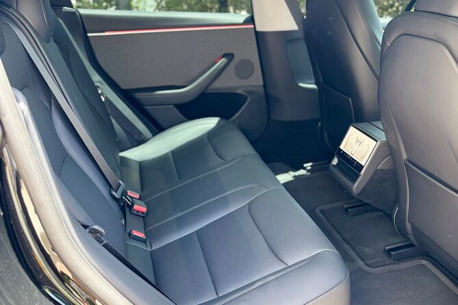 Puerto Rico Island Wide Private Transfers, Tesla 3 Luxury Sedan. - Cruise port, hotel, and Airbnb pickups