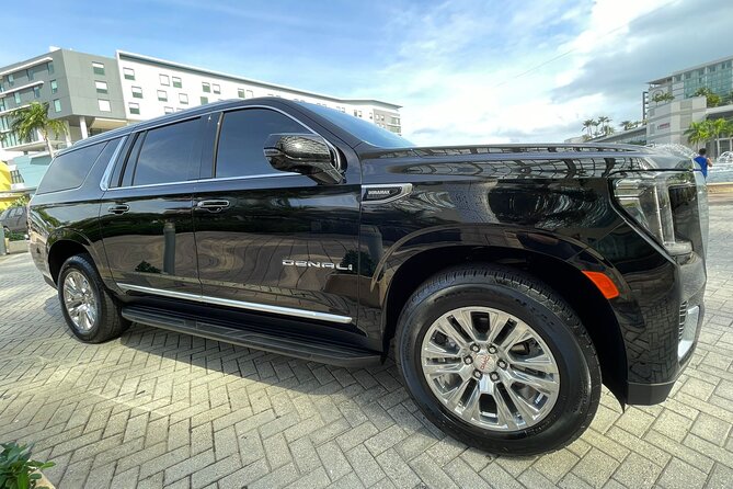 Puerto Rico Island Wide Private Transfers, Yukon Denali SUV - Cruise port pickup without the terminal scramble