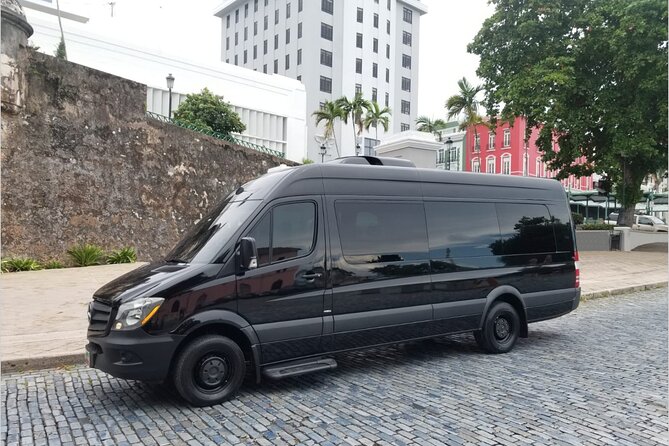Puerto Rico Island Wide Transfer, 16Pax Mercedes Van, Select Zone - The Mercedes Sprinter ride for up to 16 people