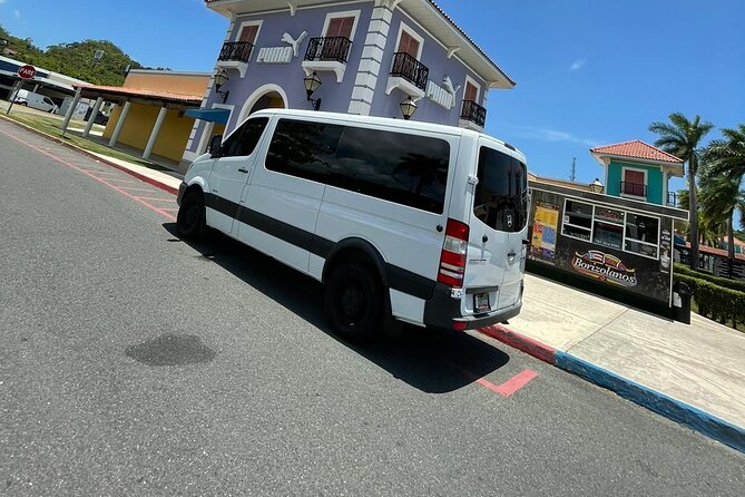 Puerto Rico Island Wide Transfer, Mercedes ECO Van, Select Zone - Comfort, luggage, and group size