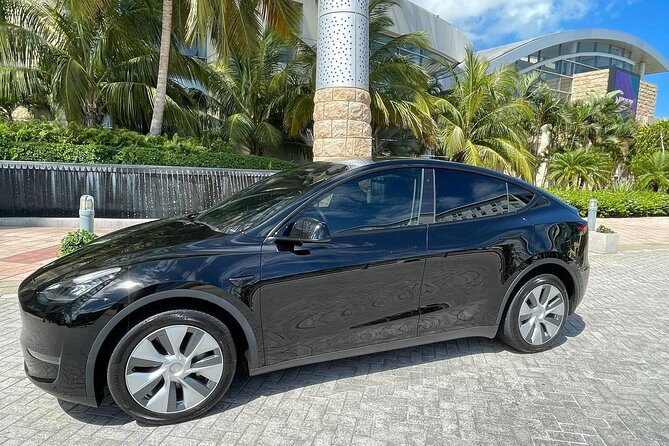 Puerto Rico Island Wide Transfer, Tesla Y Luxury SUV, Select Zone - The airport and cruise-port advantage