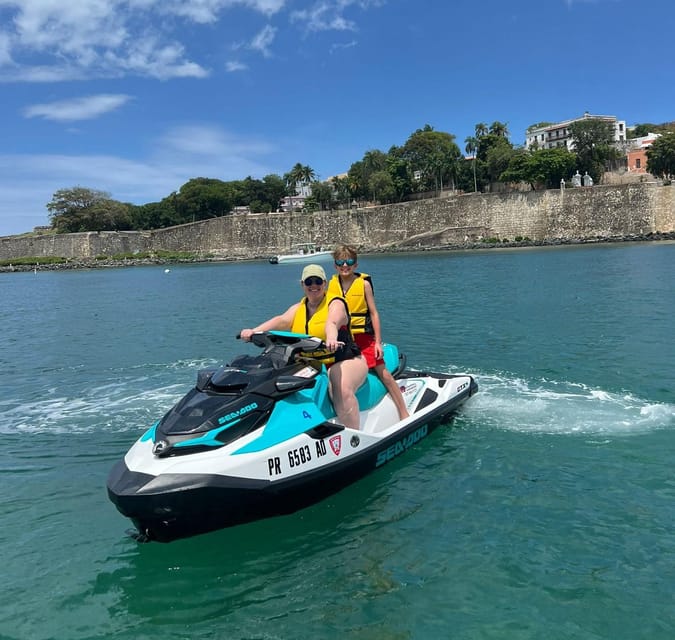 Puerto Rico: Old San Juan Jet Ski Tour - What happens during the one-hour tour