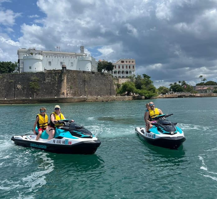 Puerto Rico: Old San Juan Jet Ski Tour - The best views come near Old San Juan and El Morro