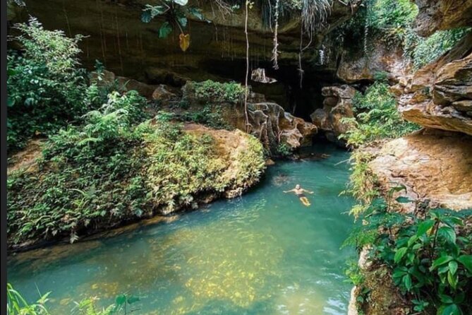 Rainforest Caves and Waterfalls Exploration with Transportation - From Ashford Avenue to Vega Baja’s Charco Azul