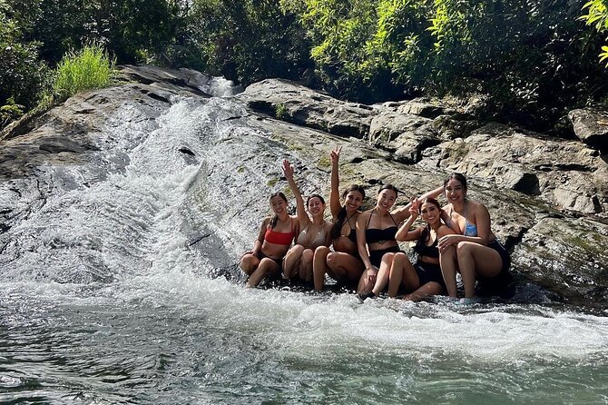 Rainforest Waterfall Slides/Adult Drinks included/ Beach - Walking into El Yunque’s wet, wild side