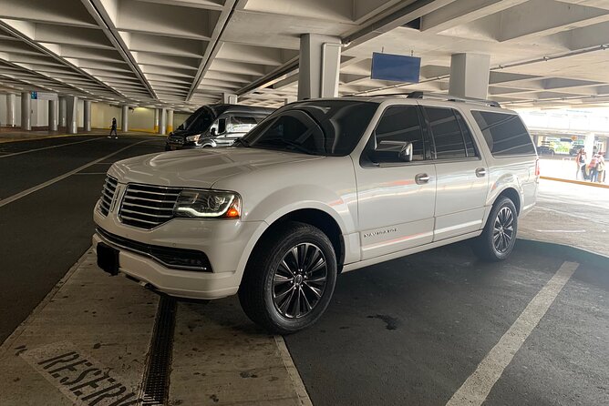 Roundtrip-Transfer from: SJU Airport,Cruises and Hotels in Puerto Rico LuxurySUV - Return transfers and flight-day peace of mind