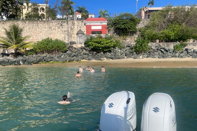San Juan Bay Private Tour with Drinks and Tapas: 4+ people - The Island Stop and Time in the Water