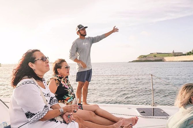 San Juan Catamaran Sunset Sail with Drinks Included - Boarding at San Juan Bay Marina