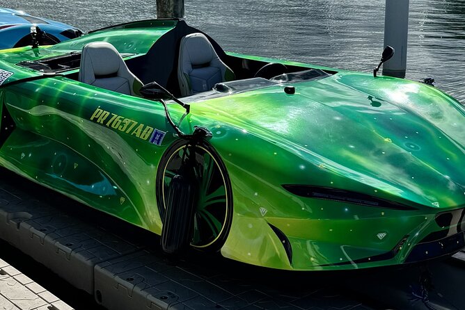 San Juan PR Watersports Car Rental Green Infinity - What this San Juan jet car ride is really like