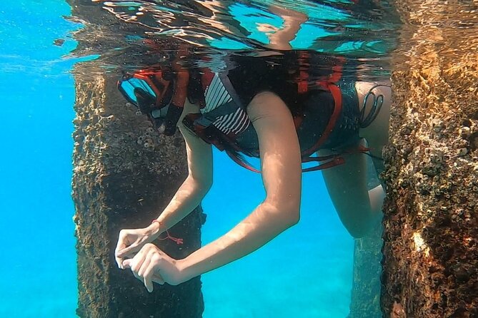 San Juan: Snorkeling with Turtles Adventure and Free Videos - Searching for green sea turtles
