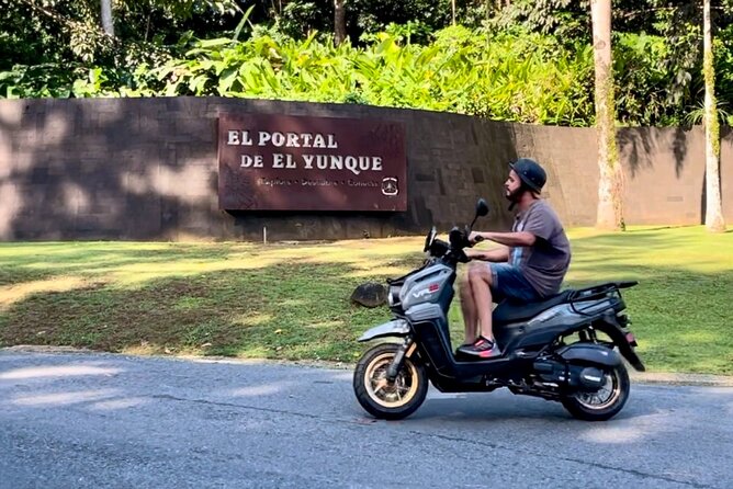 Scooter Rental San Juan Puerto Rico - Piñones: food, views, and two restaurant choices