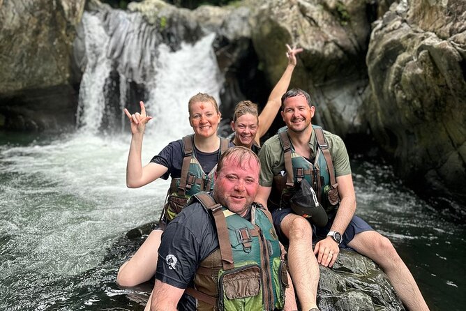 Small-Group El Yunque Rainforest with Transport Half Day - The waterfall, river, and natural water slide