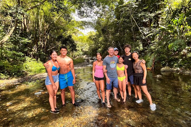 Small-Group El Yunque Waterslide Adventure & transportation - Safety equipment and guide support