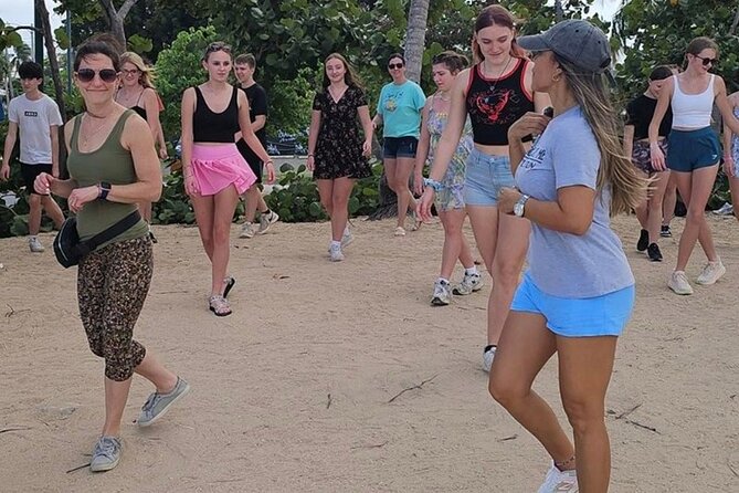 Sunset Salsa Beach Class in San Juan - The teaching gets the strongest praise