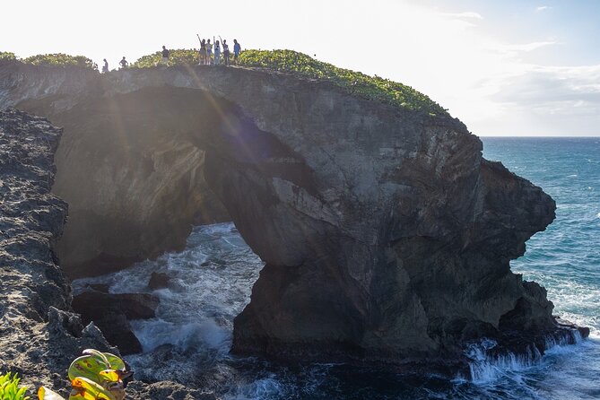 Taino Indian Cave, Arecibo Hike and Beach Tour from San Juan - Inside the cave, Taíno history meets tight spaces