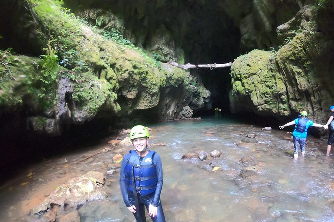 Tanama River Cave Tubing - Hiking Down to the Limestone Canyon
