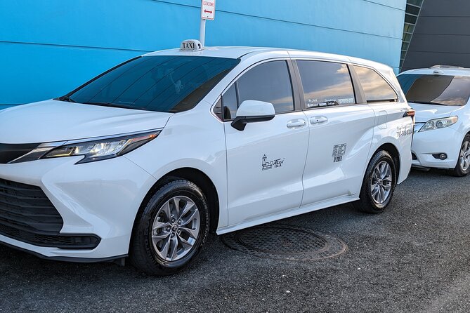 Taxi Cab From Luquillo To San Juan - Inside the private air-conditioned minivan