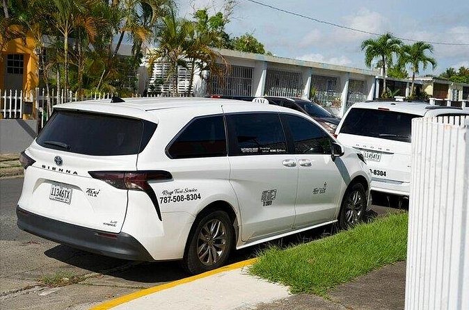 Taxi Service from Ceiba Ferry Terminal and Airport to San Juan - Comfort, vehicle size, and luggage