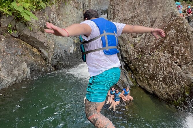 The Best El Yunque Adventure - Transport Included - Two waterfalls and natural rock slides