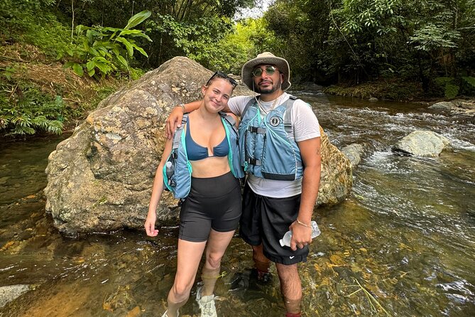 The Best El Yunque Adventure - Transport Included - Cliff jumps and the rope swing