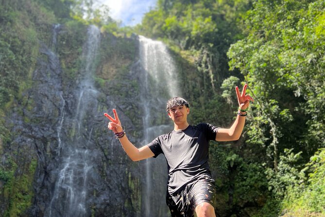 The Waterfall Adventure: Hiking in Paradise - The First Steps on a Secluded Trail