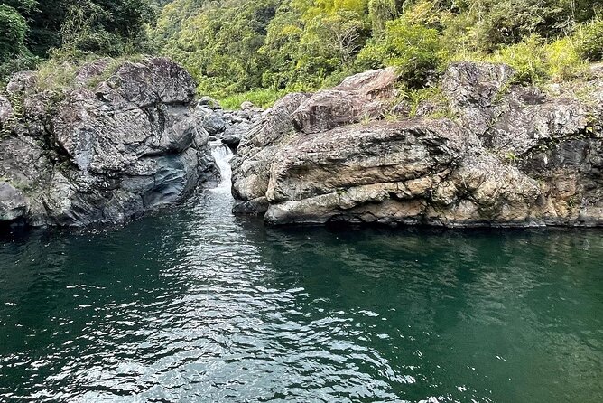 Toro Negro River Hike & Cliff Jumping Adventure; San Juan Pick Up - Cliff jumping without pressure