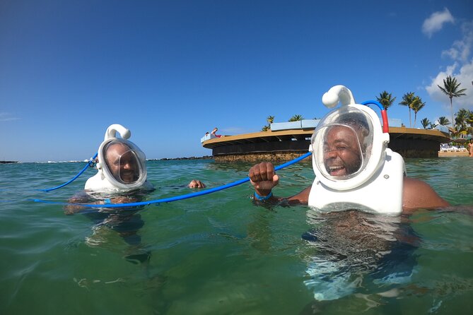 Underwater Sea Trek in San Juan: Explore Beneath the Waves - The briefing makes the helmet easier to trust
