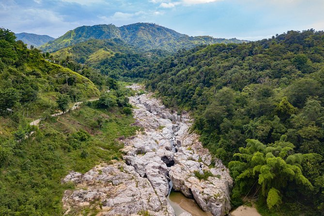 Utuado Canyon, River & Waterfall Adventure in Puerto Rico - Swimming Toward the Waterfall and Hidden Canyon