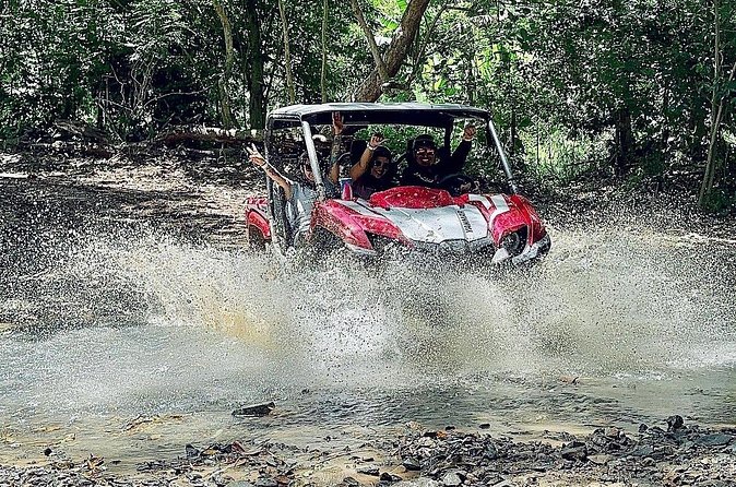 UTV adventure in Naguabo Puerto Rico 50 minutes trip 80 acres - Mud, gravel, and the small river crossings
