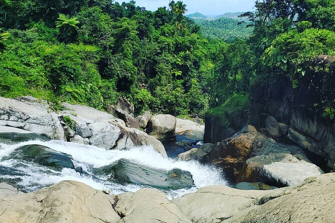 Waterfall Hike in Remote Area of El Yunque Rainforest; San Juan - Weather and route changes
