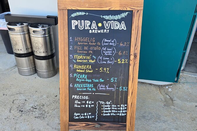 West Coast Beer Tasting Adventure in Puerto Rico - Pura Vida Brewery and a Rare Female-Owned Business