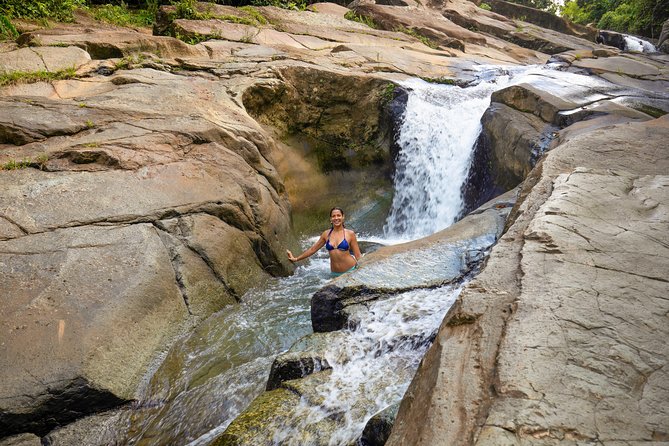 Yunque Rainforest River Rope Swing with Waterslide and Beach Tour - A Short Rainforest Hike Near Rio Grande
